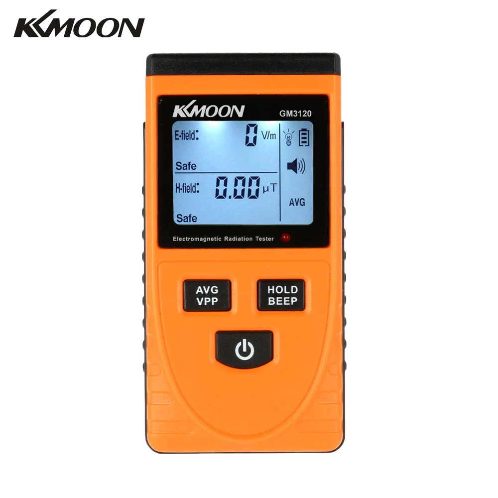 GM3120 Electromagnetic Radiation Detector Meter Dosimeter Tester Counter for electric field radiation magnetic field emission
GM3120 Electromagnetic Radiation Detector Meter Dosimeter Tester Counter for electric field radiation magnetic field emission