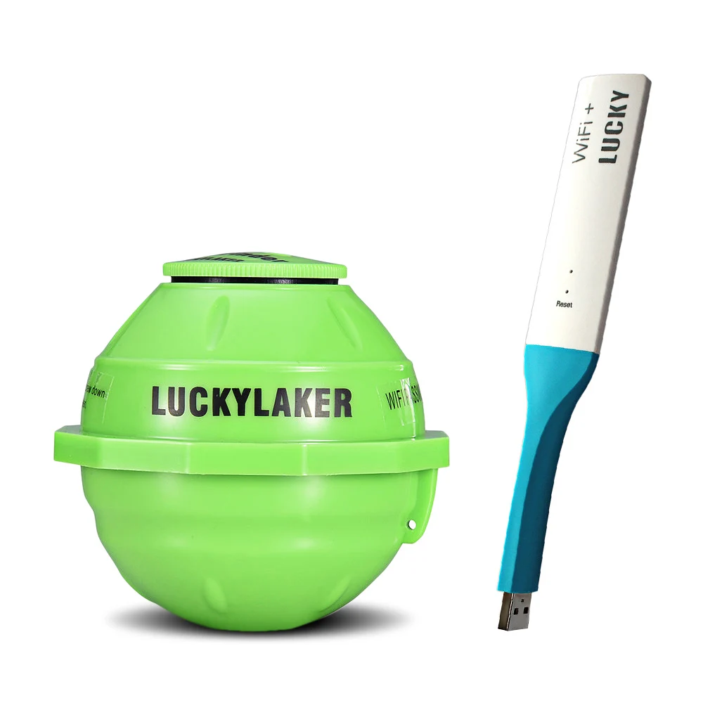Lucky FF916 WIFI Fish Finder 125KHz Smart Sonar Wireless 50M/130ft Depth Fish Finder Fish Detector for IOS for Android
Lucky FF916 WIFI Fish Finder 125KHz Smart Sonar Wireless 50M/130ft Depth Fish Finder Fish Detector for IOS for Android