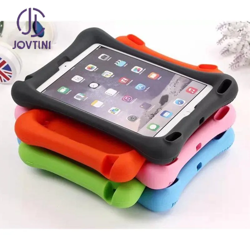 Case For iPad air/air 2/Pro 9.7/9.7 2017/9.7 2018 Soft Silicone Stand Kids Children Shock proof Tablet Cover Protective Case
Case For iPad air/air 2/Pro 9.7/9.7 2017/9.7 2018 Soft Silicone Stand Kids Children Shock proof Tablet Cover Protective Case