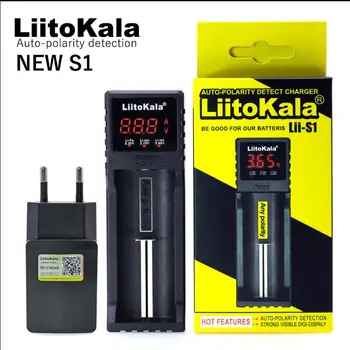 Liitokala lii-S1 18650 Battery Charger for 26650 20700 18350 16340 14500 lifepo4 3.7 V Rechareable Battery Smart Charger+5V1A
Liitokala lii-S1 18650 Battery Charger for 26650 20700 18350 16340 14500 lifepo4 3.7 V Rechareable Battery Smart Charger+5V1A