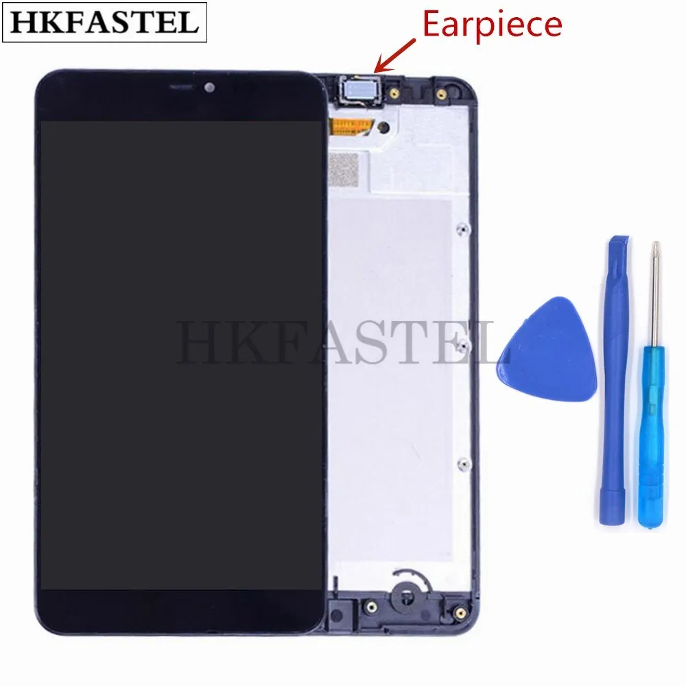 ЖК-дисплей HKFASTEL для Nokia Microsoft Lumia 640xl 640 xl сенсорный экран дигитайзер + передняя