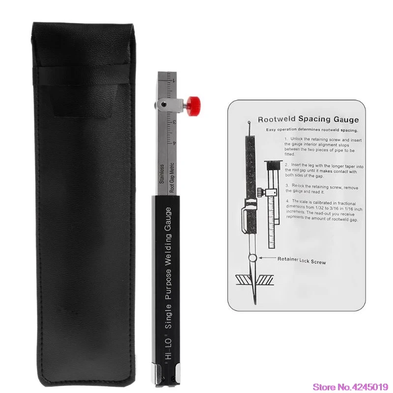 New HI LO Welding Gage Internal Single Purpose Gauge Welding Ruler Root Gap Metric
New HI LO Welding Gage Internal Single Purpose Gauge Welding Ruler Root Gap Metric
