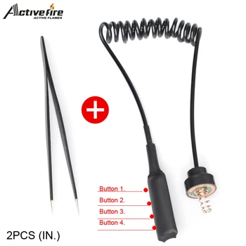 Tactical switch Remote Control Remote Pressure Switch for LED Flashlight Lamp Flashlight accessories (4 button switches)
Tactical switch Remote Control Remote Pressure Switch for LED Flashlight Lamp Flashlight accessories (4 button switches)