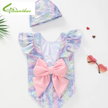 2019 Kids Baby Girls One-Piece Mermaid Ruffles Sleeve Cute Bikini Children Swimwear Girls Swimsuit Swimming Suit Costumes 
2019 Kids Baby Girls One-Piece Mermaid Ruffles Sleeve Cute Bikini Children Swimwear Girls Swimsuit Swimming Suit Costumes