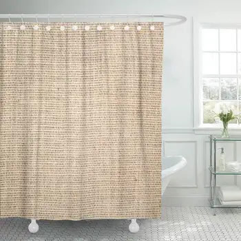 Fabric Shower Curtain with Hooks Abstract Burlap Aged Canvas Close Coarse Construction Drapery Eco Decorative Bathroom
Fabric Shower Curtain with Hooks Abstract Burlap Aged Canvas Close Coarse Construction Drapery Eco Decorative Bathroom