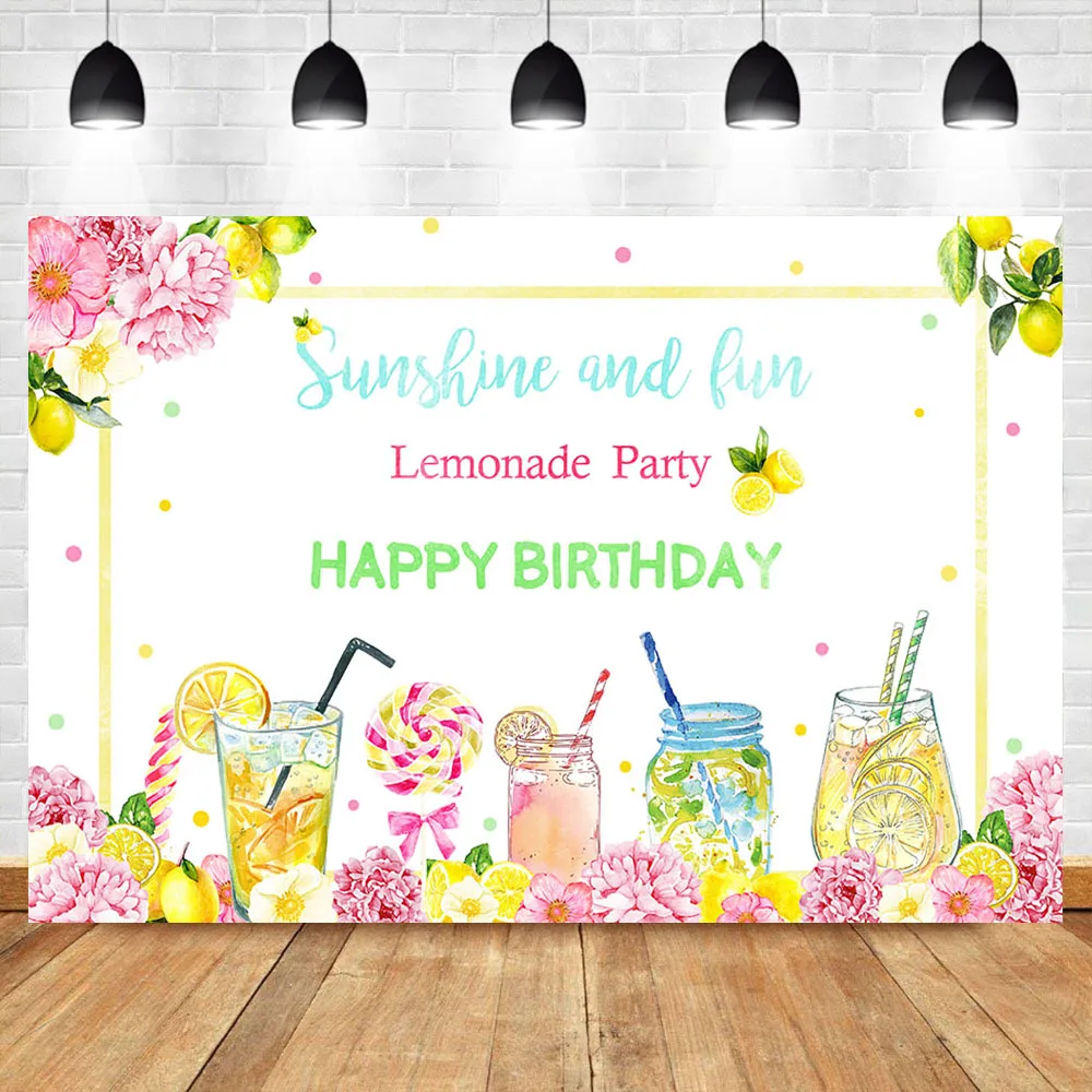 NeoBack Lemon Theme Birthday Party Photography Backdrops Sunshine and Fun Photo Background Fruit Candy Birthday Banner Backdrop
NeoBack Lemon Theme Birthday Party Photography Backdrops Sunshine and Fun Photo Background Fruit Candy Birthday Banner Backdrop
