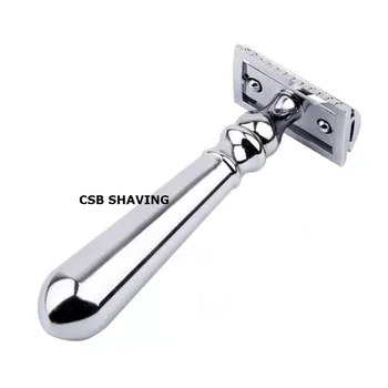 CSB Traditional Double Edge Safety Razor Shaving Razor Metal Handle Mustache Beard Tool Barber Shop Salon
CSB Traditional Double Edge Safety Razor Shaving Razor Metal Handle Mustache Beard Tool Barber Shop Salon