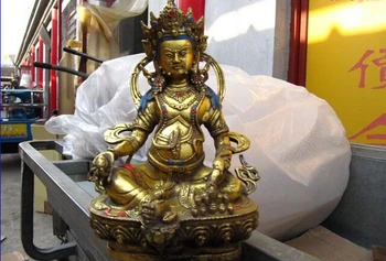 fast shipping USPS to USA S0386 9"Tibet Buddhisn Copper Bronze Gild Yellow Jambhala God of wealth Buddha Statue
fast shipping USPS to USA S0386 9"Tibet Buddhisn Copper Bronze Gild Yellow Jambhala God of wealth Buddha Statue