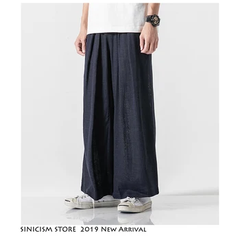Sinicism Store 2020 Summer Wide Leg Pants Chinese Vintage Style Cotton Pants Mens Loose Pants Male
Sinicism Store 2020 Summer Wide Leg Pants Chinese Vintage Style Cotton Pants Mens Loose Pants Male