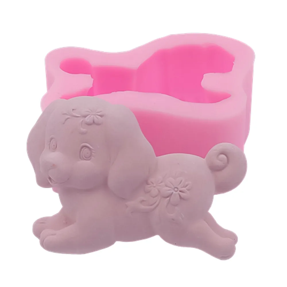 DIY Dog Silicone Soap Mould 3D Dog Chocolate Mold Silicone Mold for Soap Making
DIY Dog Silicone Soap Mould 3D Dog Chocolate Mold Silicone Mold for Soap Making