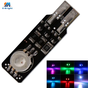 YM E-Bright 30piece/lot T10 194 168 6W 12V Colorful LED Lamps 15 Colors Strobe Multi-function Transform Warning Lights
YM E-Bright 30piece/lot T10 194 168 6W 12V Colorful LED Lamps 15 Colors Strobe Multi-function Transform Warning Lights