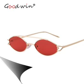 Good Win Women Sunglasses Luxury Brand Designer Small Oval Sun Glasses For Ladies Female Ocean Clear Shades For Men zonnenbrille
Good Win Women Sunglasses Luxury Brand Designer Small Oval Sun Glasses For Ladies Female Ocean Clear Shades For Men zonnenbrille