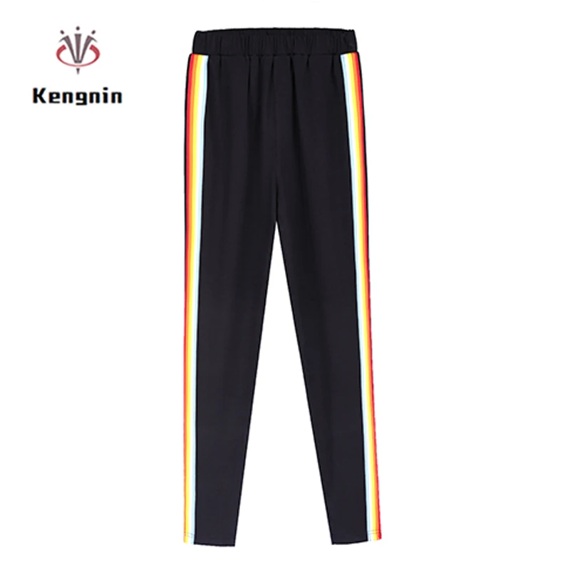 EMITIRAL 2019 Spring European Style Plus Size Women Colorful Trousers Elegant Striped Harem Pants Elastic Waist Ladies Capris
EMITIRAL 2019 Spring European Style Plus Size Women Colorful Trousers Elegant Striped Harem Pants Elastic Waist Ladies Capris