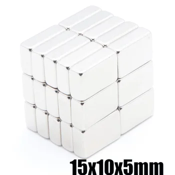 50pcs 15x10x5 mm N35 Rectangular Permanent Magnet Neodymium Magnets Super Rare Earth Magnets Magnet 15X10X5mm
50pcs 15x10x5 mm N35 Rectangular Permanent Magnet Neodymium Magnets Super Rare Earth Magnets Magnet 15X10X5mm