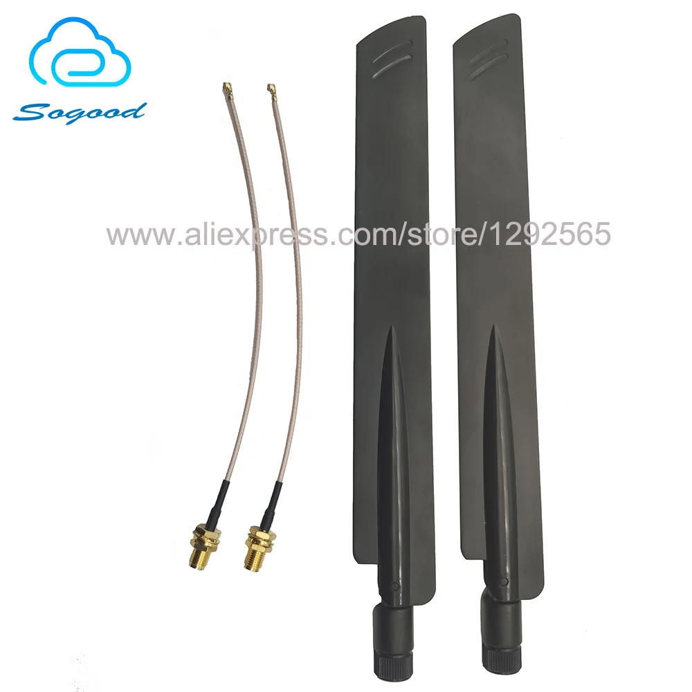 2pcs/set 4G High Gain 38DBI LTE External Antenna with IPEX/MHF4 to RP-SMA Extension Cord for Telit LM940 LM960 Quectel EM20 etc
2pcs/set 4G High Gain 38DBI LTE External Antenna with IPEX/MHF4 to RP-SMA Extension Cord for Telit LM940 LM960 Quectel EM20 etc