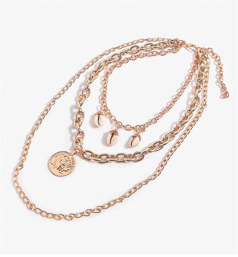 New fashion trendy jewelry copper choker multi layer necklace gift for women Boho Layering Chokers Chokers girl
New fashion trendy jewelry copper choker multi layer necklace gift for women Boho Layering Chokers Chokers girl