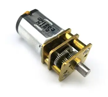 3V-6V 40-76 RPM N20 miniature gear motor Metal Gear Smart car / robot / DIY power tool accessories
3V-6V 40-76 RPM N20 miniature gear motor Metal Gear Smart car / robot / DIY power tool accessories