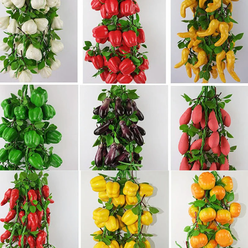 1x Bunch 50cm Artificial Simulation 8 Pcs Fruits And Vegetables Fake Fruit Floral Home Garden Wedding Decoration
1x Bunch 50cm Artificial Simulation 8 Pcs Fruits And Vegetables Fake Fruit Floral Home Garden Wedding Decoration