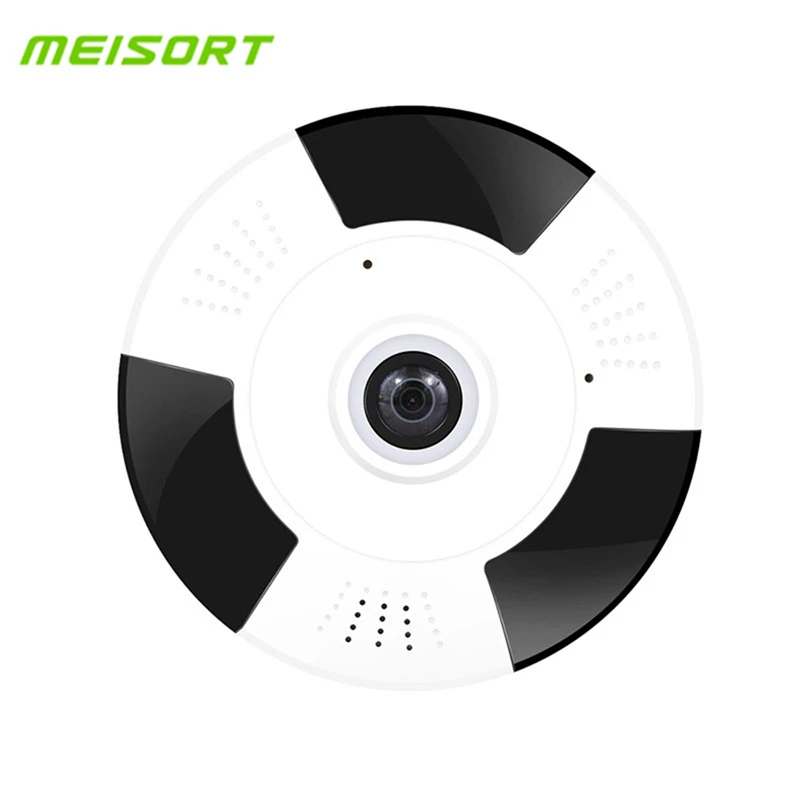 Meisort Wifi IP Camera Fisheye Camera 1080P 360 Degree Wireless Panorama Home Security Surveillance Camera Webcam Night Vision
Meisort Wifi IP Camera Fisheye Camera 1080P 360 Degree Wireless Panorama Home Security Surveillance Camera Webcam Night Vision