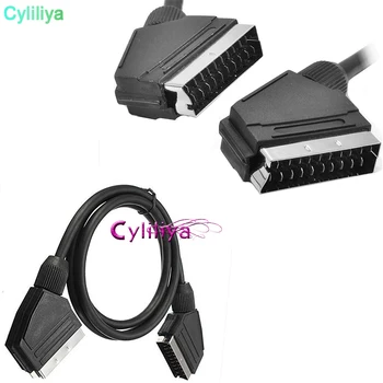 100pcs lots 1.5m Meters 21 Pin Scart Cable Lead Wire Male to Male for Video DVD TV VCR SKY
100pcs lots 1.5m Meters 21 Pin Scart Cable Lead Wire Male to Male for Video DVD TV VCR SKY