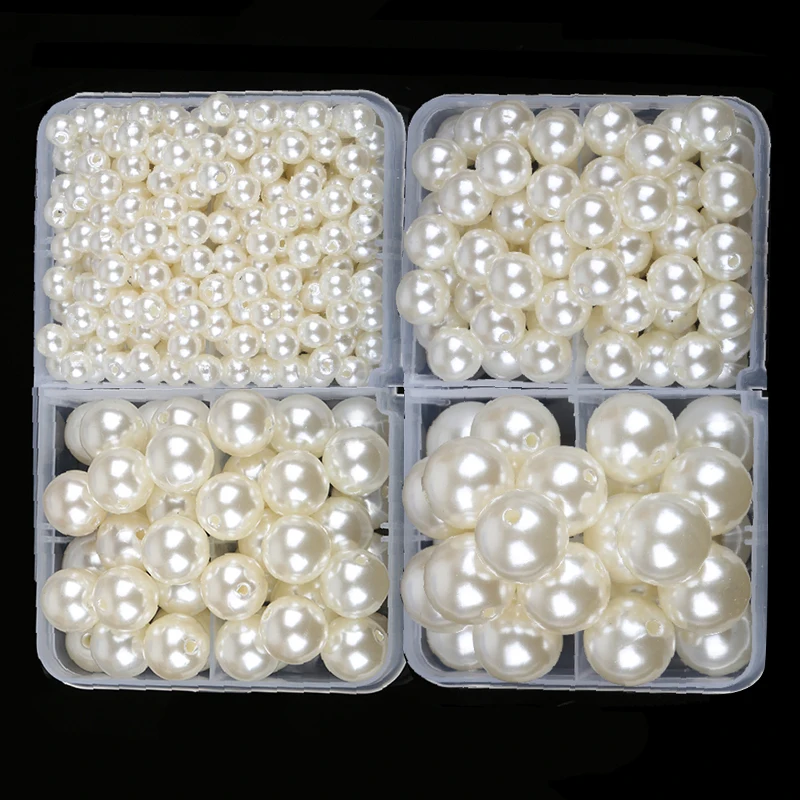 4mm-20mm straight holes white ivory round imitation plastic pearl beads for jewelry accessories Beads & Jewelry Making
4mm-20mm straight holes white ivory round imitation plastic pearl beads for jewelry accessories Beads & Jewelry Making