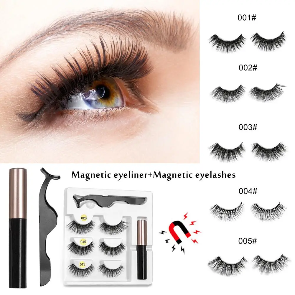 Magnetic Eyelashes Natural Full Eye Magnetic Lashes Ultra Thin Reusable Fake Lashes with Eyeliner Eyelash Tweezers
Magnetic Eyelashes Natural Full Eye Magnetic Lashes Ultra Thin Reusable Fake Lashes with Eyeliner Eyelash Tweezers