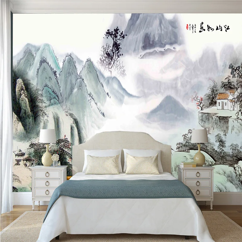 3D Extra Thick Literary Large Mural Picturesque Large Wash Painting for TV Sofa Bedroom Sitting-room Study Wall Home Decor
3D Extra Thick Literary Large Mural Picturesque Large Wash Painting for TV Sofa Bedroom Sitting-room Study Wall Home Decor