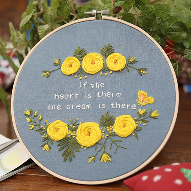 Creative Handcraft Embroidery Material Package DIY Embroidered Material Hanging Paintings Flowers Cross Stitch Needlework Kits
Creative Handcraft Embroidery Material Package DIY Embroidered Material Hanging Paintings Flowers Cross Stitch Needlework Kits