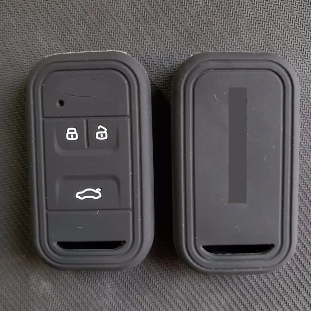 Black Silicone Skin Bag For Chery Tiggo Arrizo Smart Remote Key 3 Button Case Holder Car Interior Accessory
Black Silicone Skin Bag For Chery Tiggo Arrizo Smart Remote Key 3 Button Case Holder Car Interior Accessory
