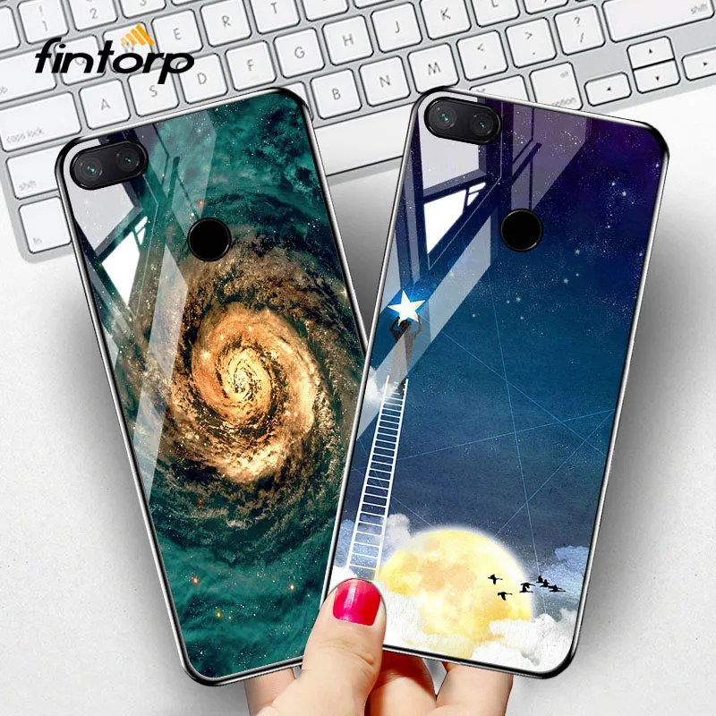 Fintorp Tempered Glass Star Space Case For Xiaomi Mi 8 SE lite Cases Coque On For Xiaomi Mi A2 6X Redmi 5 Plus Bumper Funda Capa
Fintorp Tempered Glass Star Space Case For Xiaomi Mi 8 SE lite Cases Coque On For Xiaomi Mi A2 6X Redmi 5 Plus Bumper Funda Capa