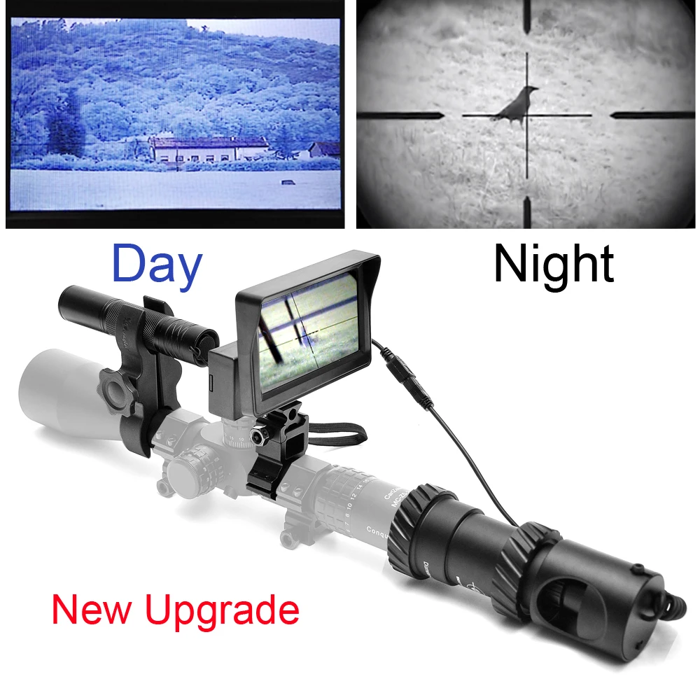 Upgrade Hunting Optics Night Sight Tactical Digital Infrared Night Vision Telescope Binoculars Use In Day Night For Riflescope
Upgrade Hunting Optics Night Sight Tactical Digital Infrared Night Vision Telescope Binoculars Use In Day Night For Riflescope