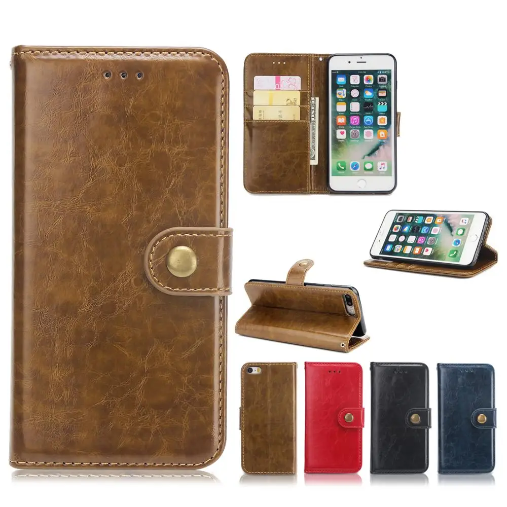 Leather Case for iPhone 7 8 XS X 6S 6 Plus SE 5S 5 Flip Case 6Plus 7Plus 8Plus Luxury Coque Metal Button case Rope Wallet Hoesje
Leather Case for iPhone 7 8 XS X 6S 6 Plus SE 5S 5 Flip Case 6Plus 7Plus 8Plus Luxury Coque Metal Button case Rope Wallet Hoesje