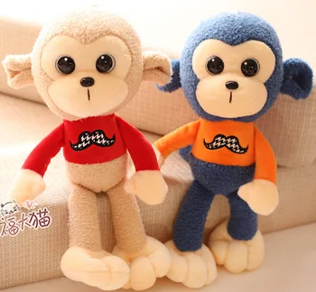 Candice guo plush toy stuffed doll little Beard T-shirt monkey animal pillow cushion children birthday gift christmas present
Candice guo plush toy stuffed doll little Beard T-shirt monkey animal pillow cushion children birthday gift christmas present