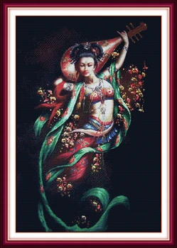 Dunhuang woman rebounding lute cross stitch kit people 18ct 14ct 11ct count print canvas stitches embroidery DIY handmade
Dunhuang woman rebounding lute cross stitch kit people 18ct 14ct 11ct count print canvas stitches embroidery DIY handmade