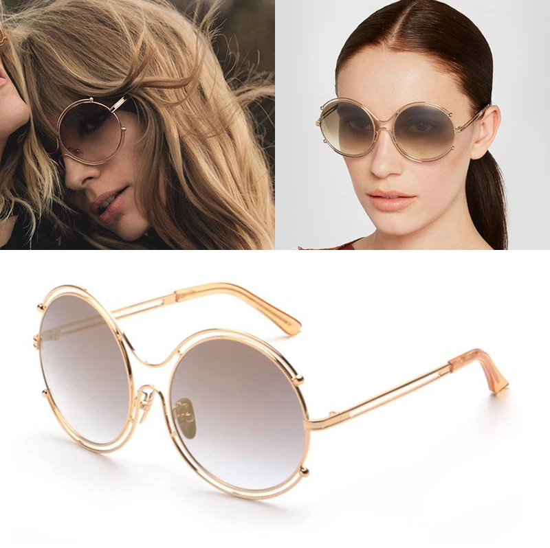 JackJad 2017 Fashion Women Metal Round Oversized Frame Sunglasses Vinatge Brand Design Sun Glasses Oculos De Sol Feminino S1868
JackJad 2017 Fashion Women Metal Round Oversized Frame Sunglasses Vinatge Brand Design Sun Glasses Oculos De Sol Feminino S1868