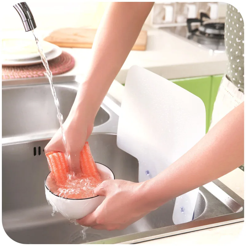 Newest 1Pcs Creative Kitchen Wash Basin Sucker Plastic Water Splash Guards Dish Washing Baffle Sink Board &8030
Newest 1Pcs Creative Kitchen Wash Basin Sucker Plastic Water Splash Guards Dish Washing Baffle Sink Board &8030