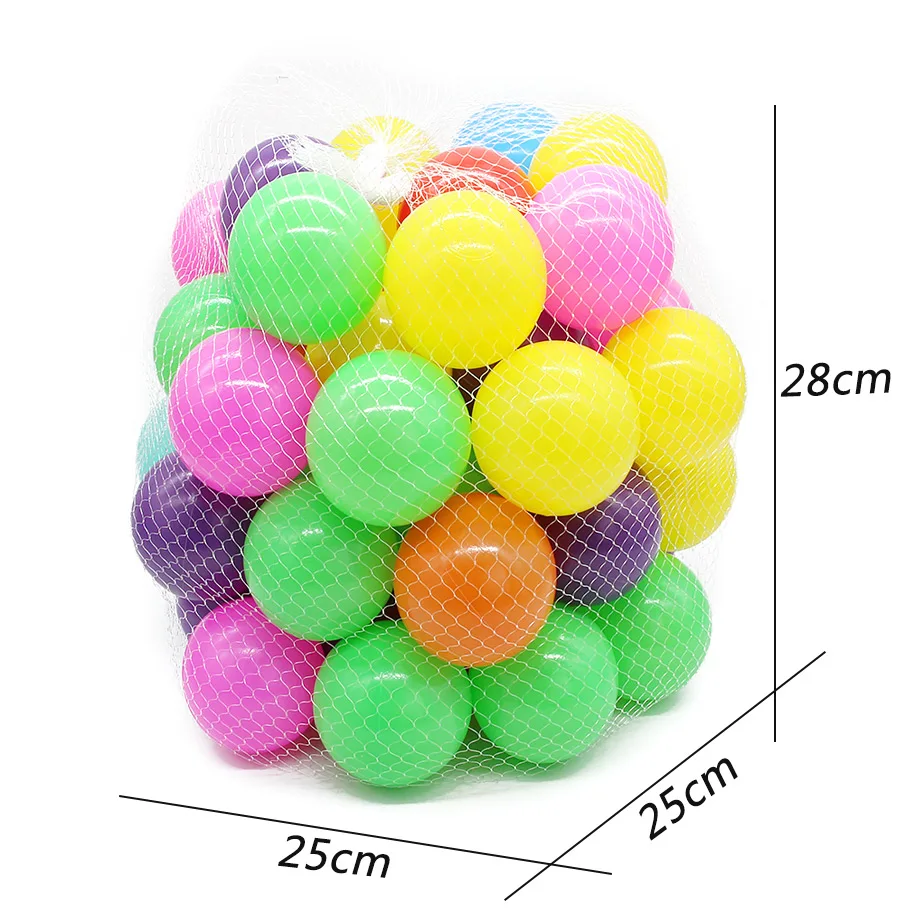 50pcs 7cm Colorful Ball Pits Soft Plastic Ocean Balls Toy Fun Outdoor/Indoor Kids Swim Pits Baby Toy for Pool Tent
50pcs 7cm Colorful Ball Pits Soft Plastic Ocean Balls Toy Fun Outdoor/Indoor Kids Swim Pits Baby Toy for Pool Tent