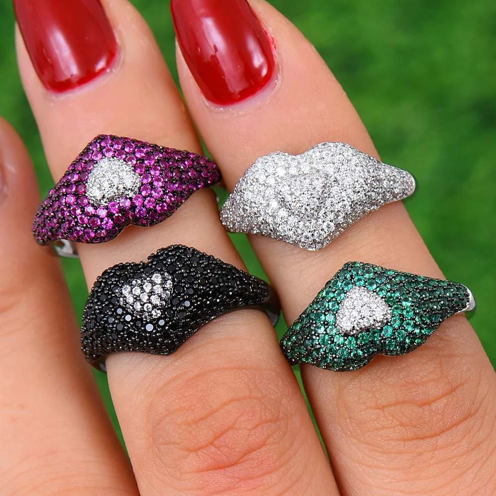 GODKI Size4 - Size9 Trendy Stackable Heart Cubic Zircon Stackable Chic Ring For Women Wedding DUBAI Bridal Statement Finger Ring
GODKI Size4 - Size9 Trendy Stackable Heart Cubic Zircon Stackable Chic Ring For Women Wedding DUBAI Bridal Statement Finger Ring