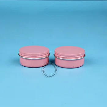 50pcs/Lot Promotion 50g Epmty Aluminum Cream Jar Women Makeup 50ml Facial Cream Jar Lady Pink Cap Refillable Screw Can 
50pcs/Lot Promotion 50g Epmty Aluminum Cream Jar Women Makeup 50ml Facial Cream Jar Lady Pink Cap Refillable Screw Can