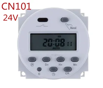 DC 24V Digital Round LCD Power Programmable Timer Time Relay 16A Switch Support 17-times Daily Weekly Program CN101
DC 24V Digital Round LCD Power Programmable Timer Time Relay 16A Switch Support 17-times Daily Weekly Program CN101