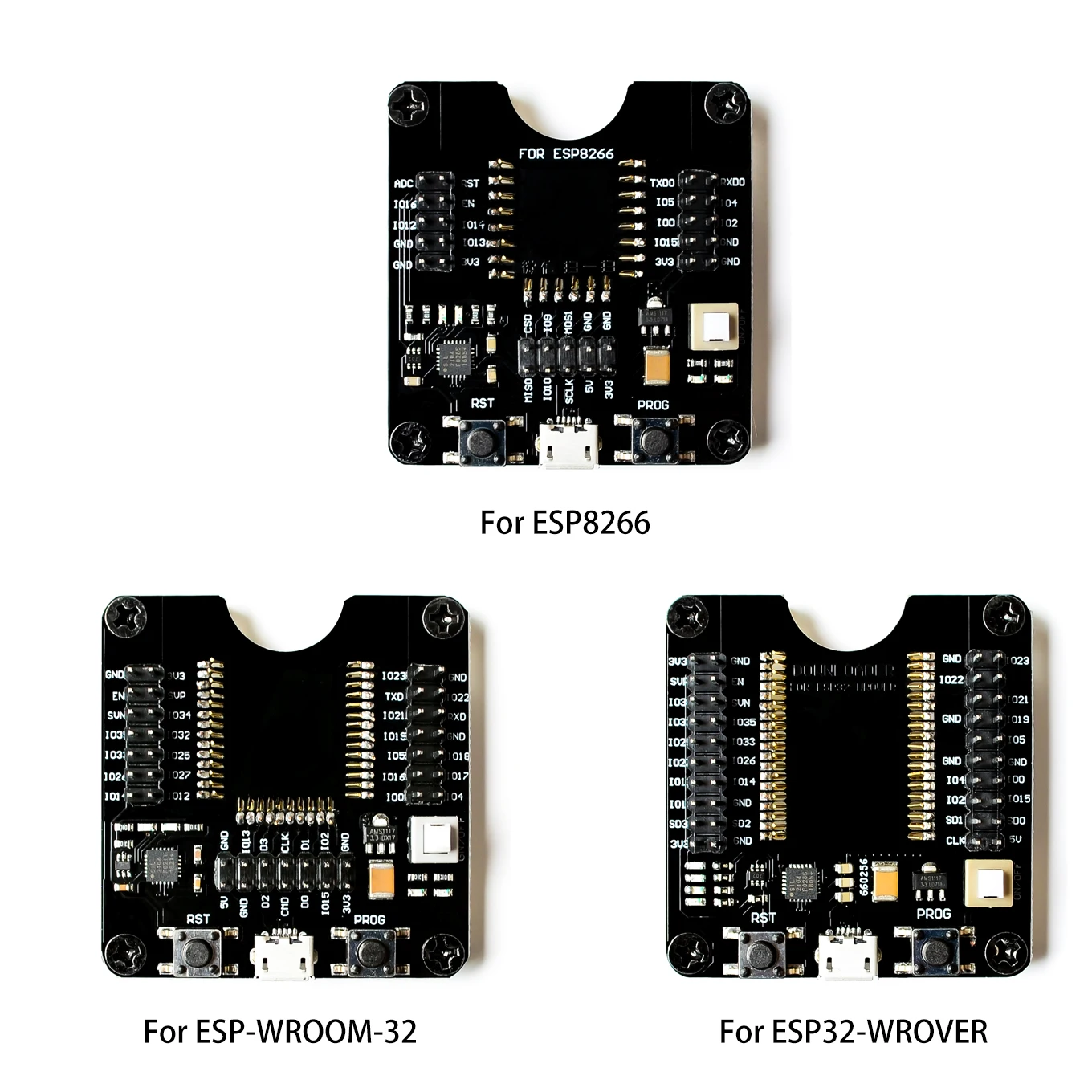 ESP8266 ESP-WROOM-32 ESP32-WROVER Development Board Test Burning Fixture Tool Downloader for ESP-12F ESP-07S ESP-12S
ESP8266 ESP-WROOM-32 ESP32-WROVER Development Board Test Burning Fixture Tool Downloader for ESP-12F ESP-07S ESP-12S