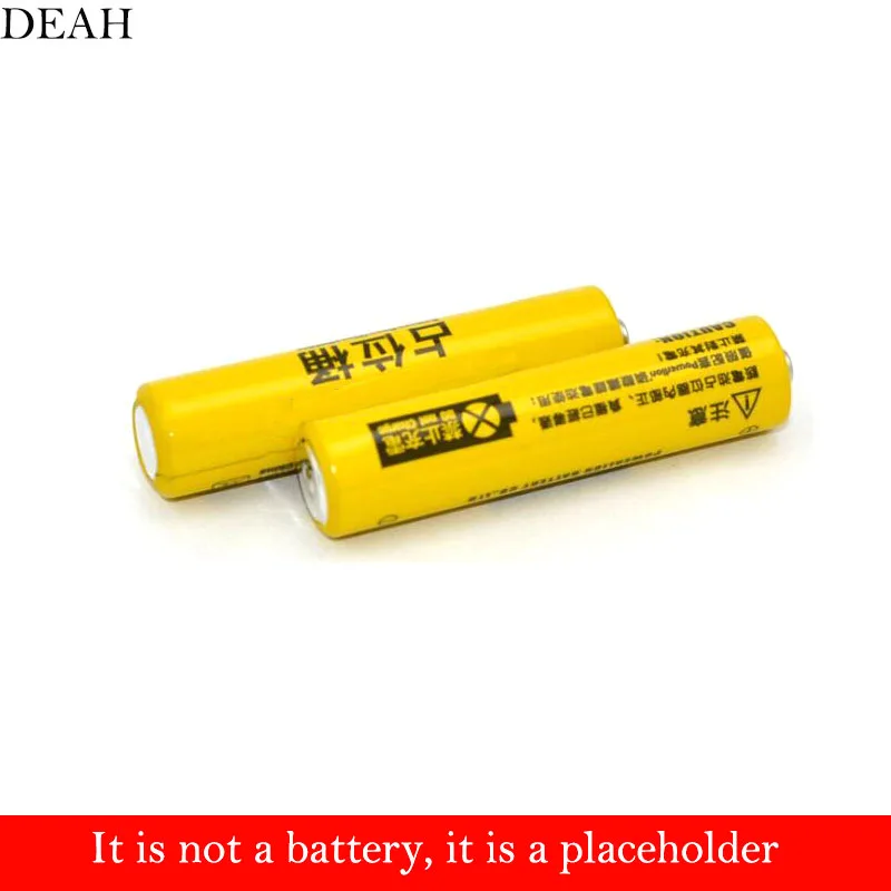2pcs/lot 10440 li-ion lithium dummy fake battery for Lithium iron phosphate battery AAA battery setup dummy cells Placeholder
2pcs/lot 10440 li-ion lithium dummy fake battery for Lithium iron phosphate battery AAA battery setup dummy cells Placeholder