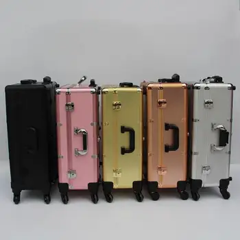 Silver 2016 new fashion professional rolling beauty case makeup case with lighting makeup station Normal Yellow Lights
Silver 2016 new fashion professional rolling beauty case makeup case with lighting makeup station Normal Yellow Lights