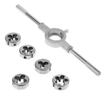 DSHA -6PCS/Set Metric Die Wrench Kit Thread Processing Threading Tapping Hand Tool
DSHA -6PCS/Set Metric Die Wrench Kit Thread Processing Threading Tapping Hand Tool
