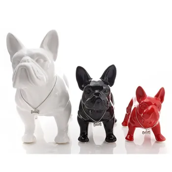 Ceramic French Bulldog Dog Statue Home Decor Crafts Objects Ornament Porcelain Animal Figurine Garden Decoration L3410
Ceramic French Bulldog Dog Statue Home Decor Crafts Objects Ornament Porcelain Animal Figurine Garden Decoration L3410