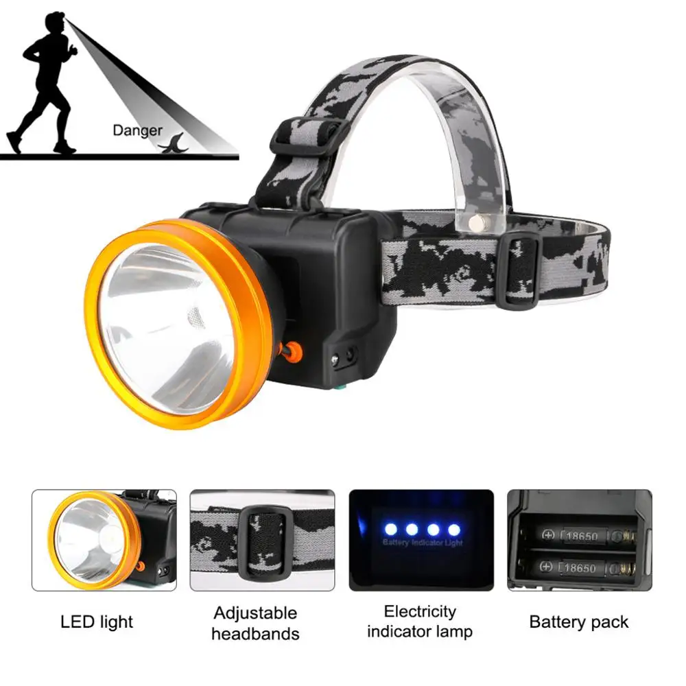 Waterproof LED Headlamp Headlight Flashlight Head Torch 18650 Multi-angle adjustment for camping climbing night fishing #4J28
Waterproof LED Headlamp Headlight Flashlight Head Torch 18650 Multi-angle adjustment for camping climbing night fishing #4J28