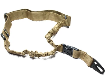 Tactical CQB Single set point adjustable elastic single fixed point rifle sling KAQI color
Tactical CQB Single set point adjustable elastic single fixed point rifle sling KAQI color