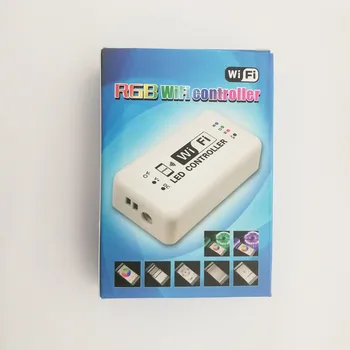 Fast 10pcs New DC12V-24V LED WIFI RGB Controller For SMD 5050 2835 RGB LED Strip Light Application to IOS and Android Mobile
Fast 10pcs New DC12V-24V LED WIFI RGB Controller For SMD 5050 2835 RGB LED Strip Light Application to IOS and Android Mobile