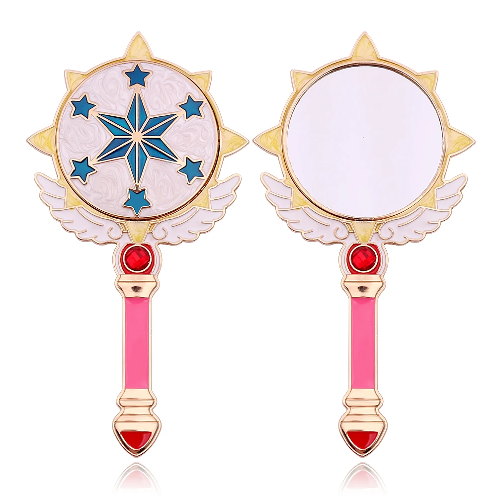 Cute Anime Card Captor Cardcaptor Makeup Outfit Handhold Makeup Oval Round Cosmetic Hand Held Mirror Beauty Dresser Easy Carry
Cute Anime Card Captor Cardcaptor Makeup Outfit Handhold Makeup Oval Round Cosmetic Hand Held Mirror Beauty Dresser Easy Carry