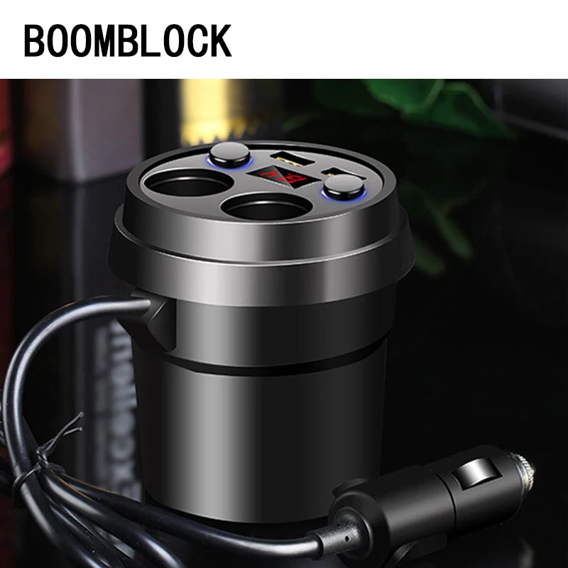 BOOMBLOCK 3.1A Car Phone USB Charger Cigarette Multifunction For VW Polo Golf 4 5 Passat Hyundai Tucson Solaris Ix35 Mitsubishi
BOOMBLOCK 3.1A Car Phone USB Charger Cigarette Multifunction For VW Polo Golf 4 5 Passat Hyundai Tucson Solaris Ix35 Mitsubishi